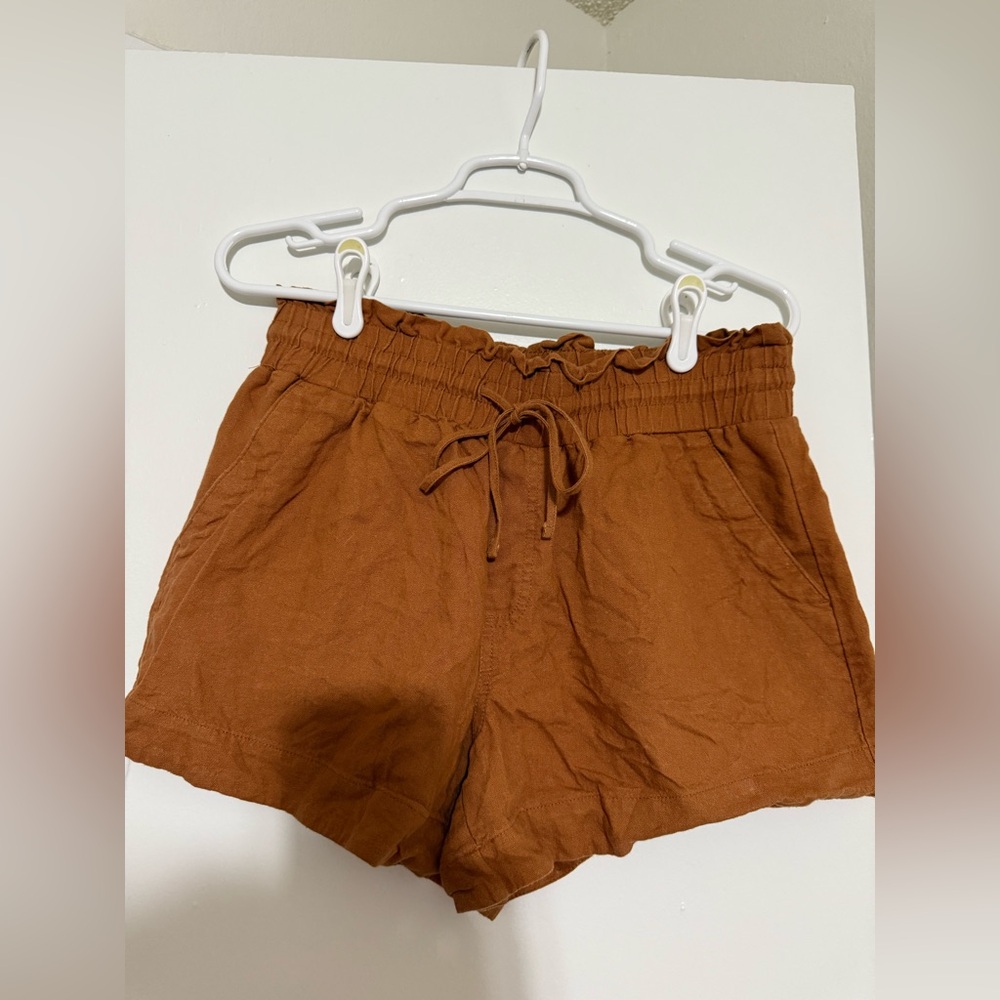 Women's a new day Linen Drawstring Shorts